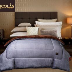 Chăn lông cừu Nicolas Hoàng Kim – Ghi